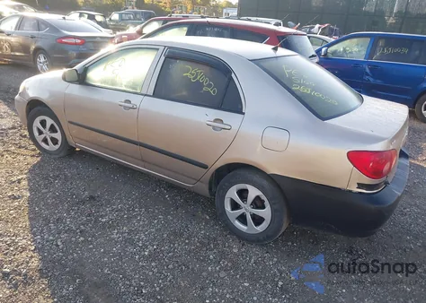 2008 Toyota Corolla Ce z USA, uszkodzony, nr VIN 2T1BR32E48C893350